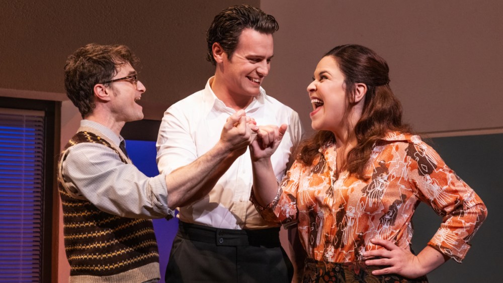 Merrily We Roll Along review Broadway