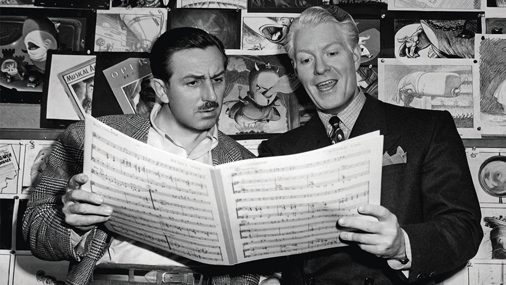 Walt Disney and Nelson Eddy Make Mine Music